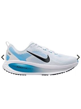 Like New Nike Men’s Vomero 18 in White/Black/Blue Size 8.5